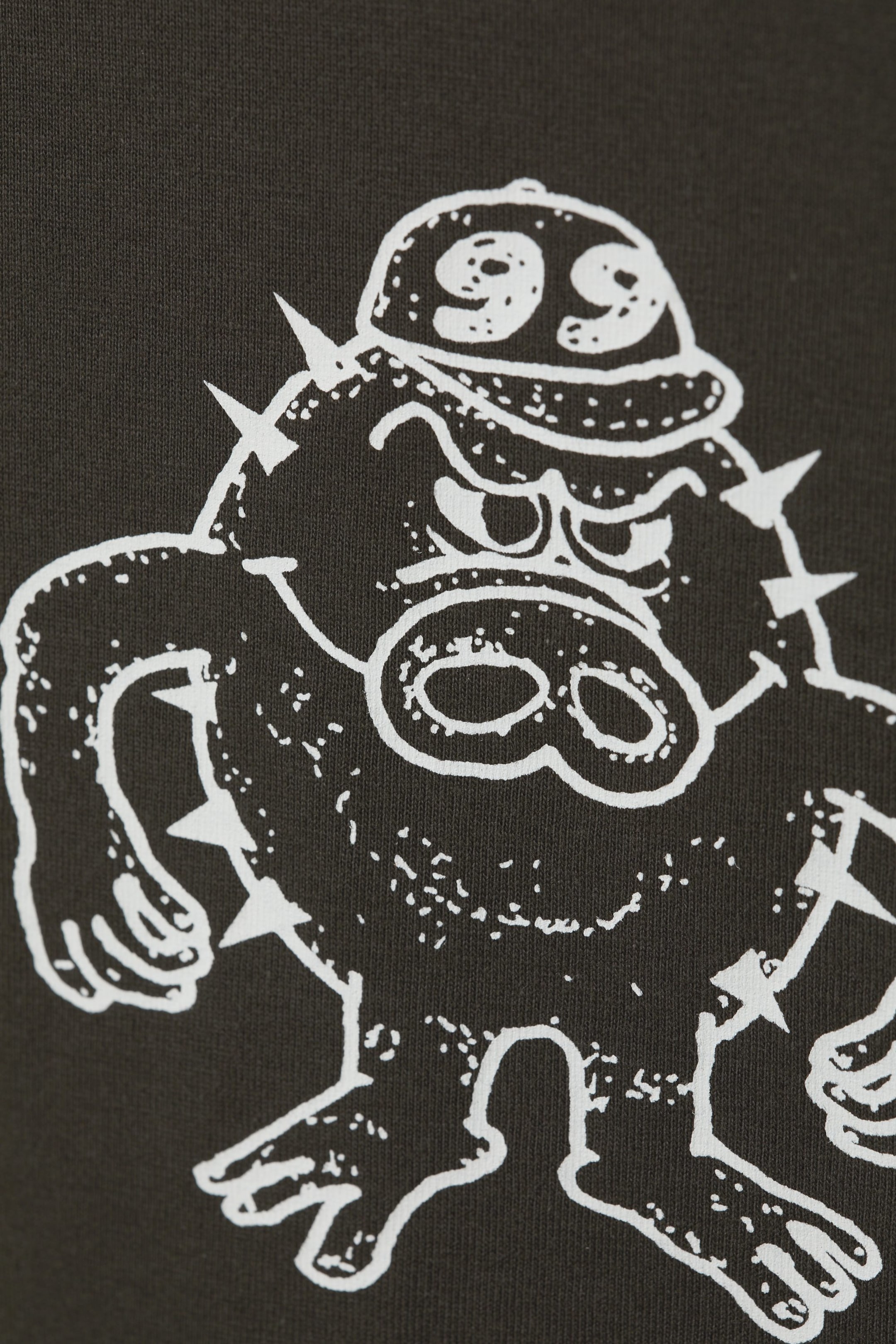 Stacheliger Bob - Oversized-T-Shirt mit Grafikprint - 1