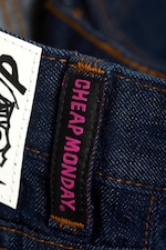 Blue Rinse - Dark Blue - Boo Bootleg Low Rise Regular Bootcut Jeans - 9