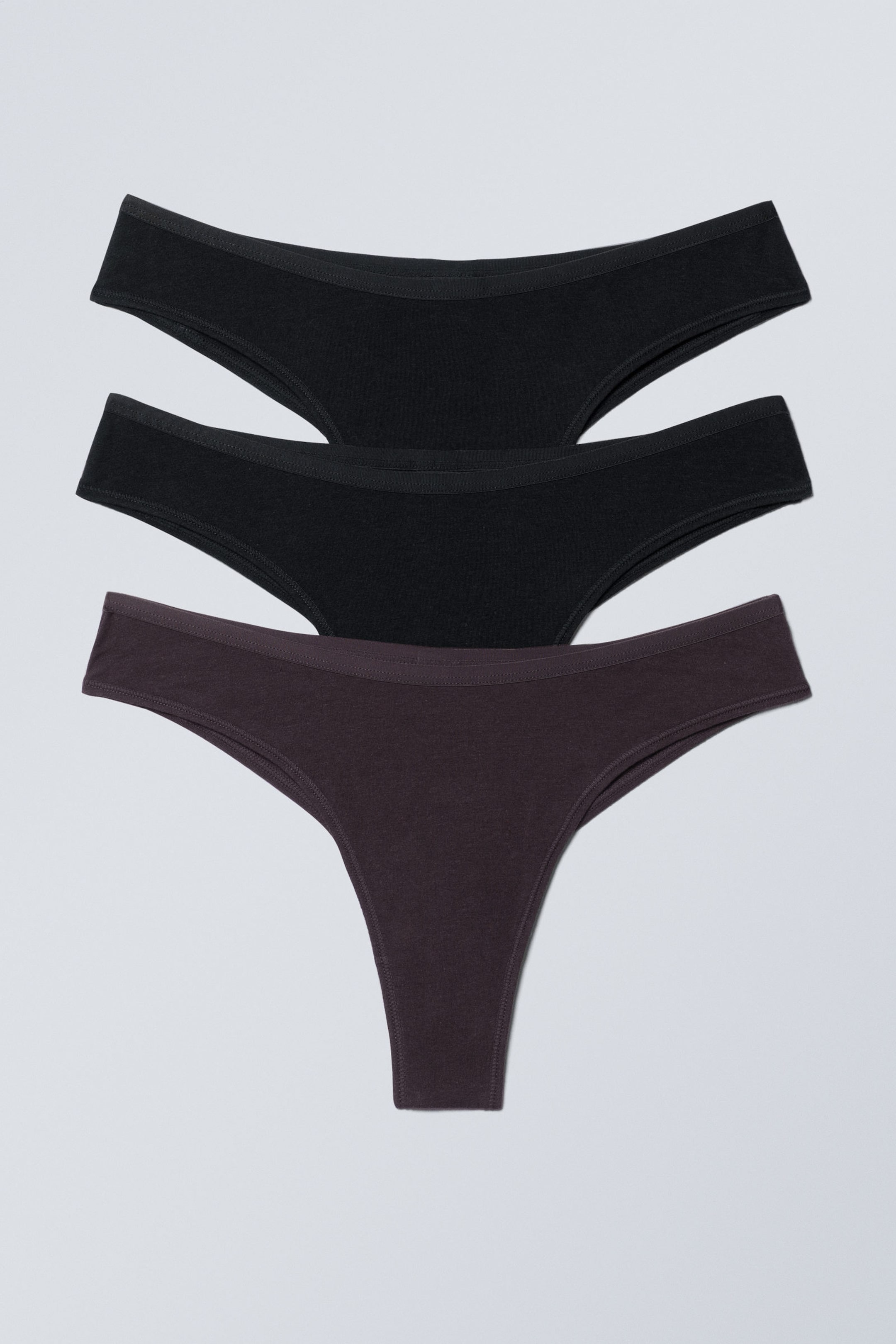 #34272C - 3-pack Inez Brazilian Cotton Briefs - 1