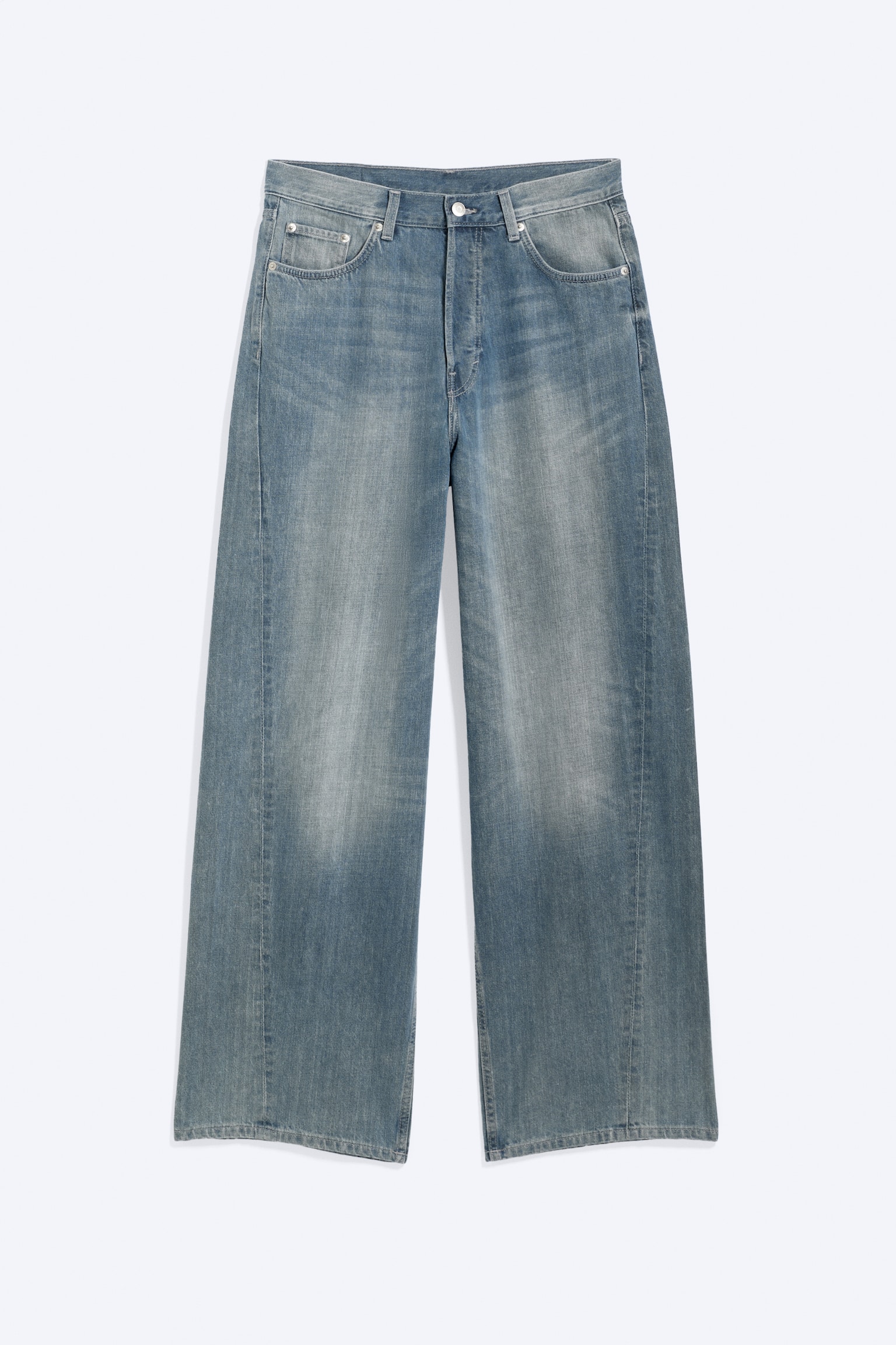 JEANS ASTRO LOOSE BAGGY TWIST A VITA MEDIA - Gloria Blue - Blu medio - 2