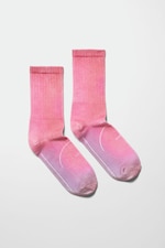 Pink - Sport Printed Socks - 0