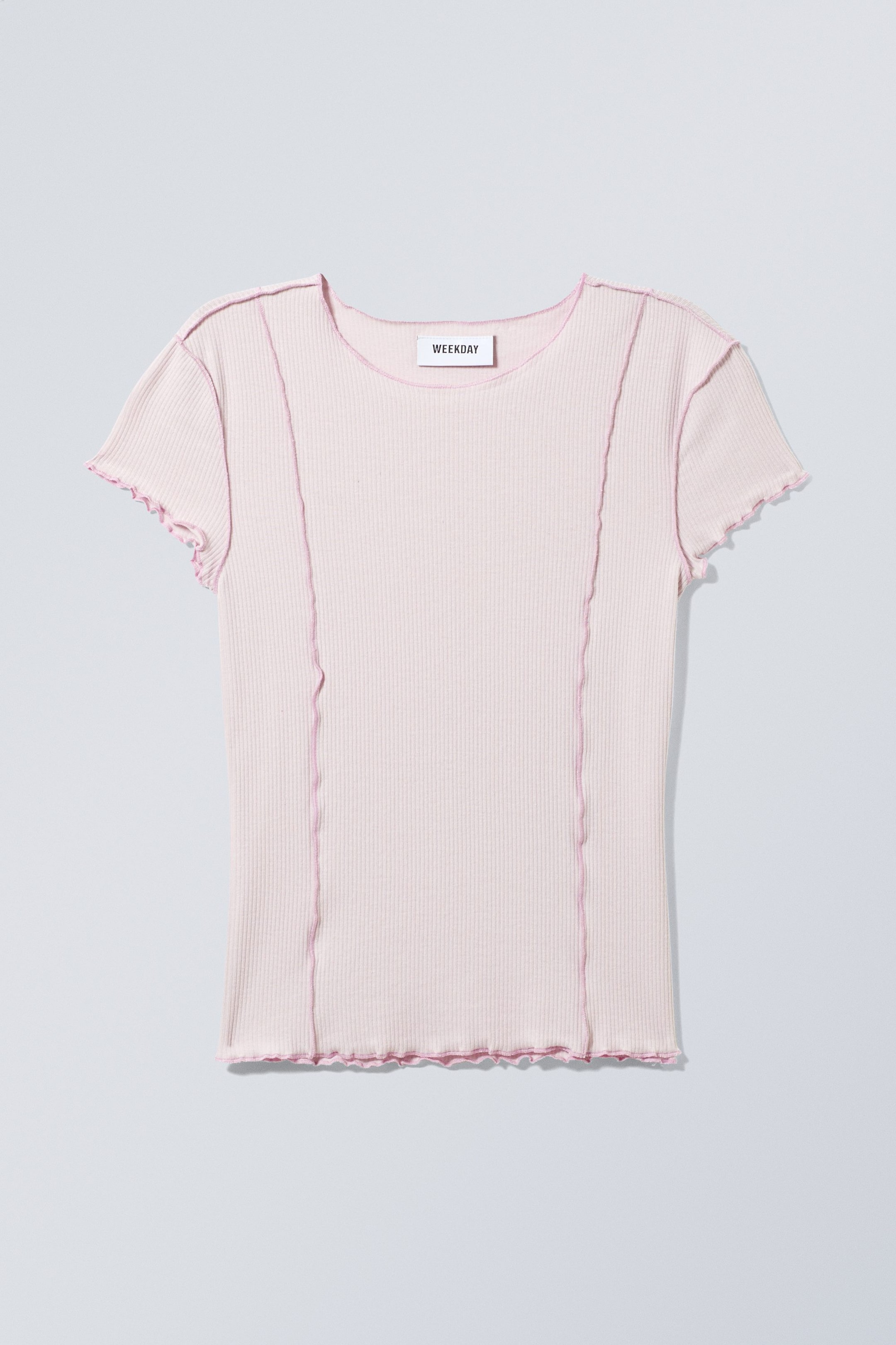Baby pink - Lead Seam T-Shirt - 0