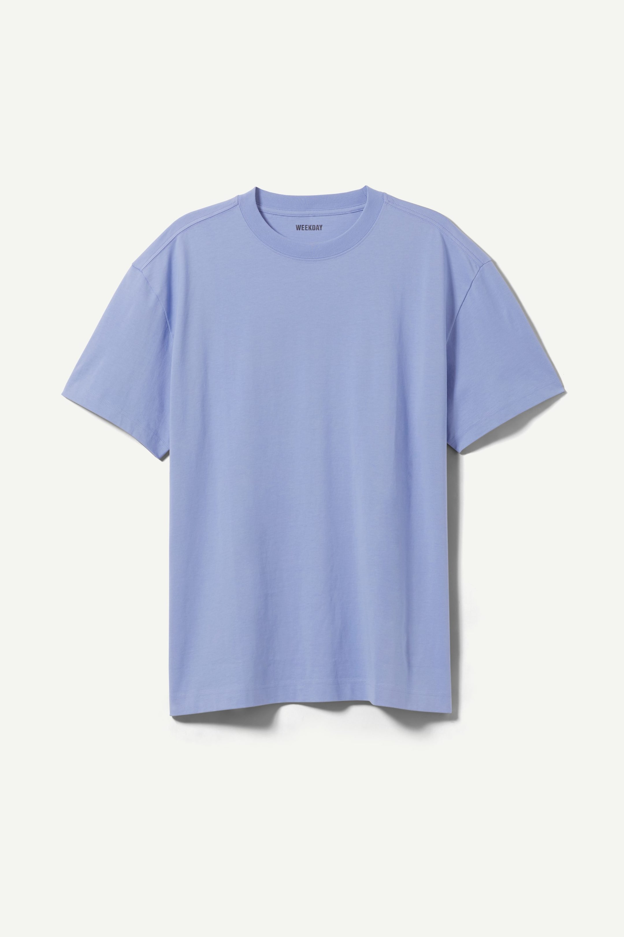 Gedecktes Flieder - Schweres Oversized-T-Shirt - 0