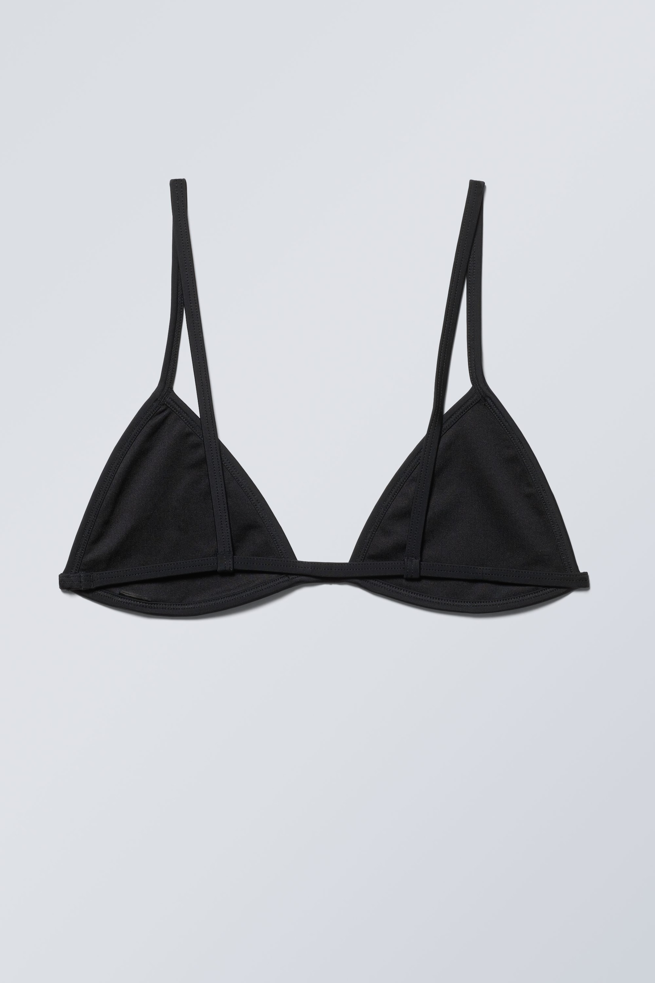Black - Triangle Bikini Top - 1