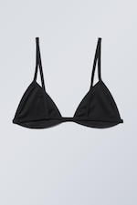 Black - Triangle Bikini Top - 1