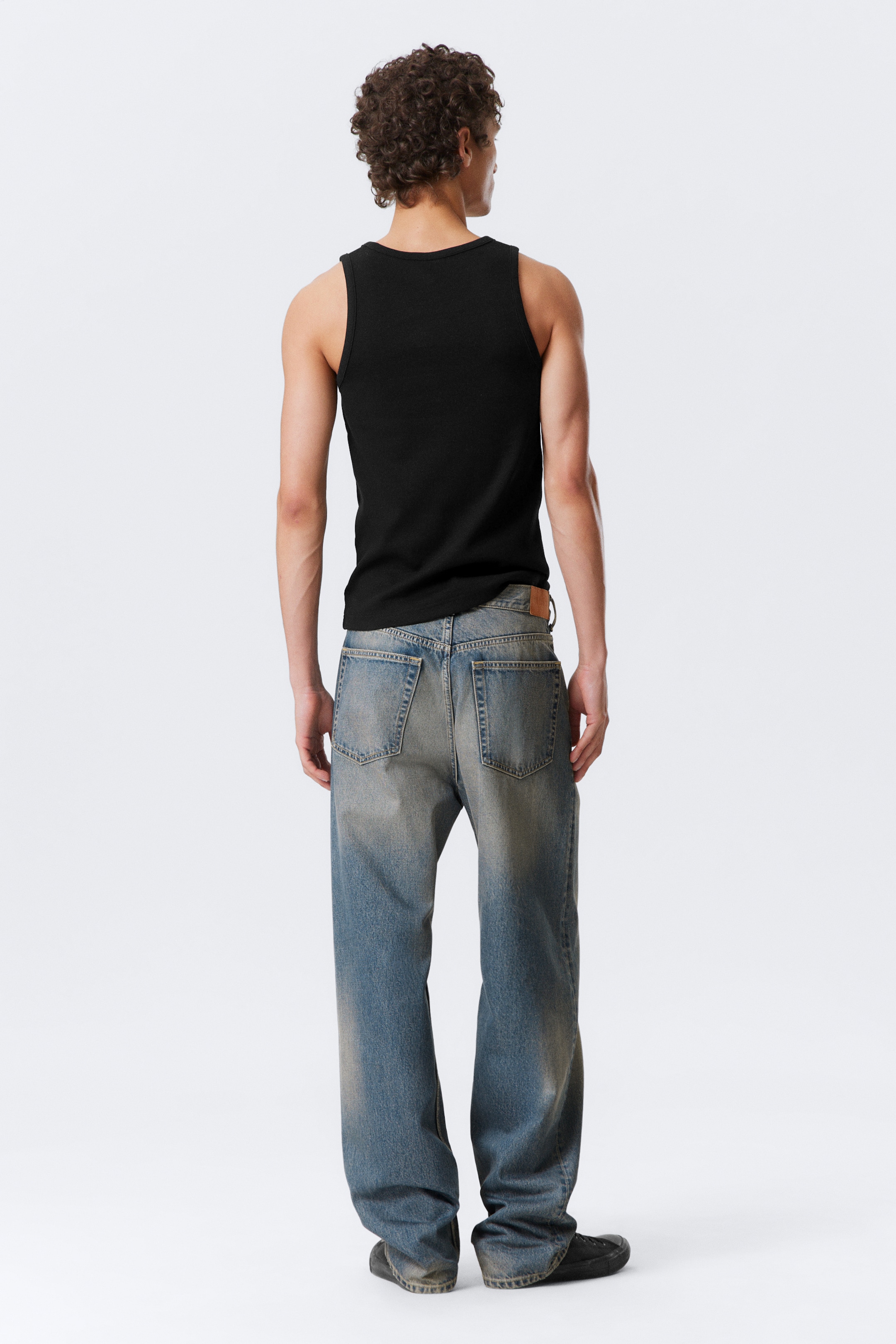 Zobacz większy obraz: Dżinsy Galaxy Loose Straight Leg - Steel Blue - Medium Blue - ON | H&M PL 10