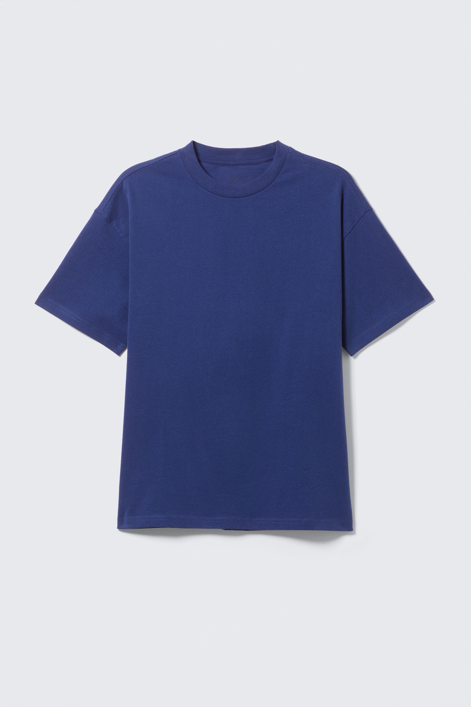Kastiges T-Shirt - Dunkelblau/Dunkles Marineblau/Weiß/Schwarz/Hellgrau/Khaki/Dunkelgrau/Dunkelgrün/Hellgrau meliert - 2
