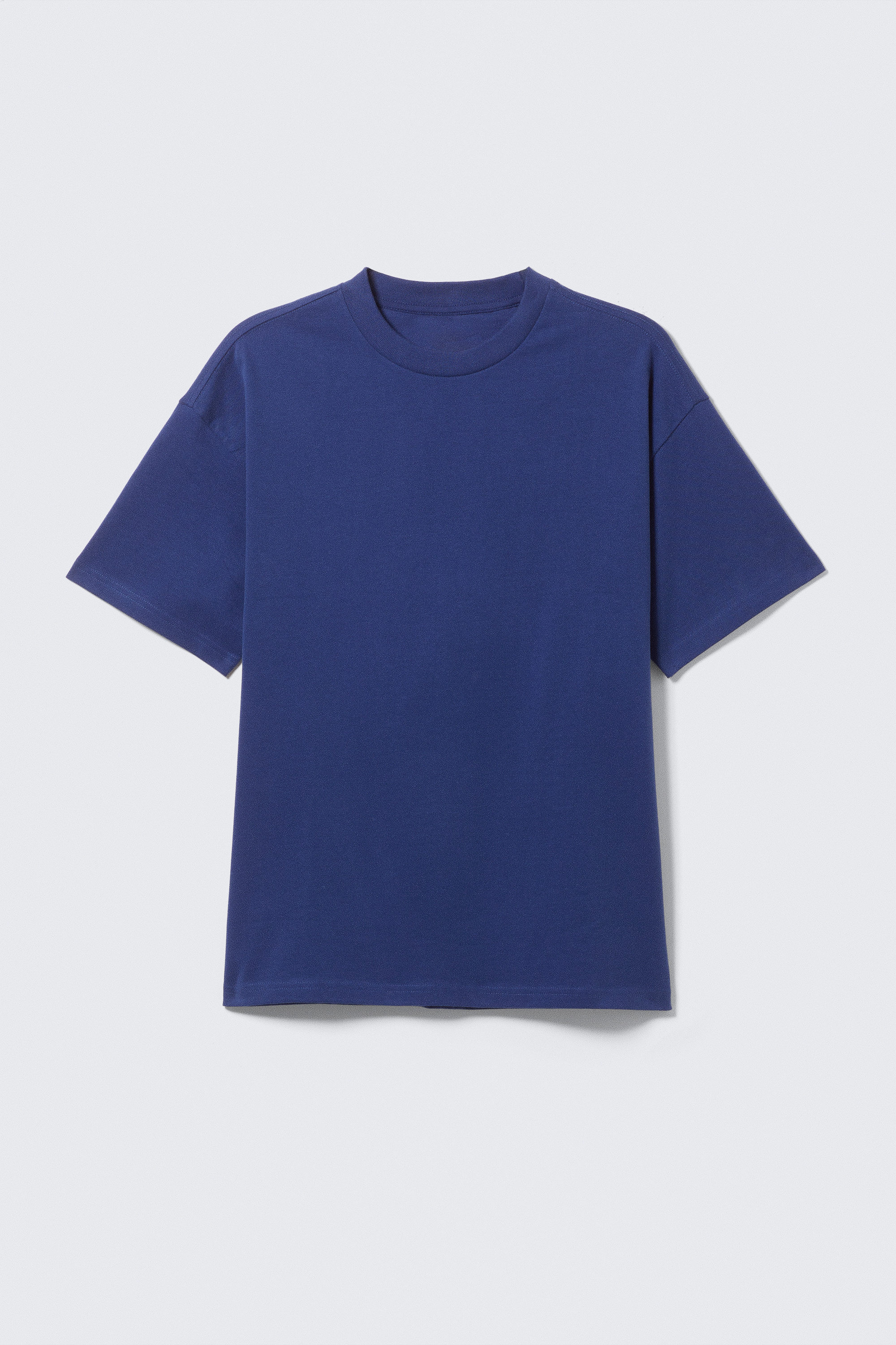 Donkerblauw - Recht T-shirt - 1