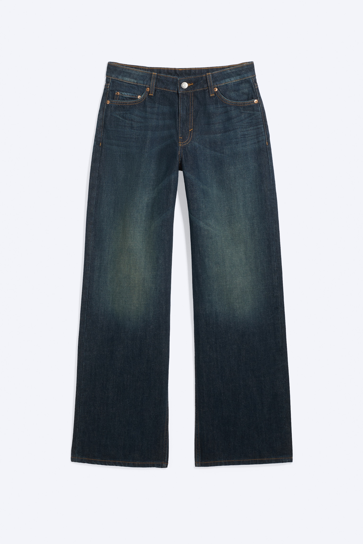 Ample Low Rise Loose Wide Jeans - Rain Blue - Dark Blue/Sailor Blue - Medium Blue/Empire Black - Black/Blue Rinse – Donkerblauw/Saddle Blue - Medium Blue/Kimberley Blue - Light Blue/Dream Blue - Light Blue/Gloria Blue - Medium Blue/Ink Black – Zwart/Risso Black - Black
