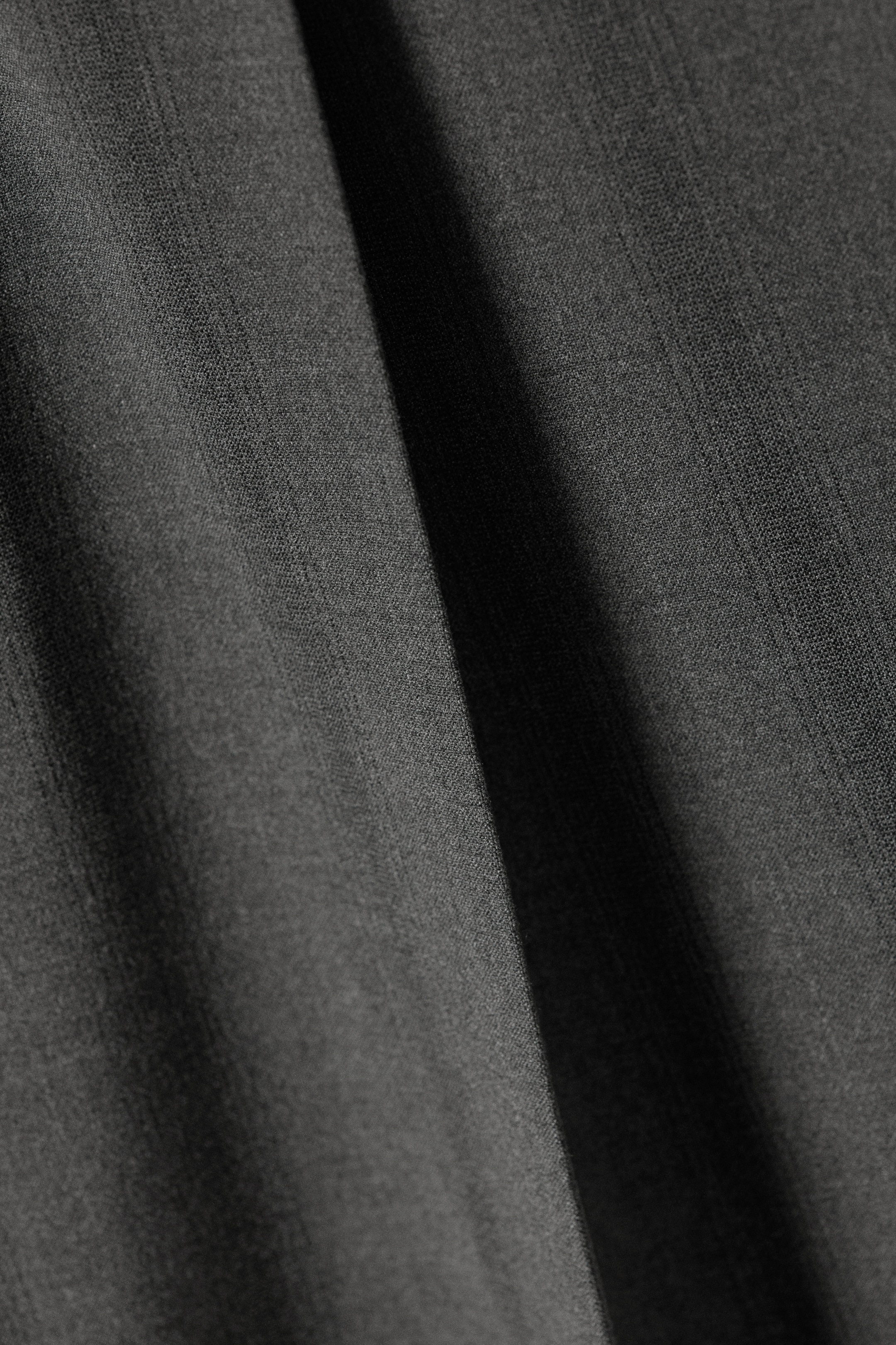 Visualizza immagine più grande: Pantaloni Uno loose in tessuto per abiti - Grigio a righe - UOMO | H&M IT 6
