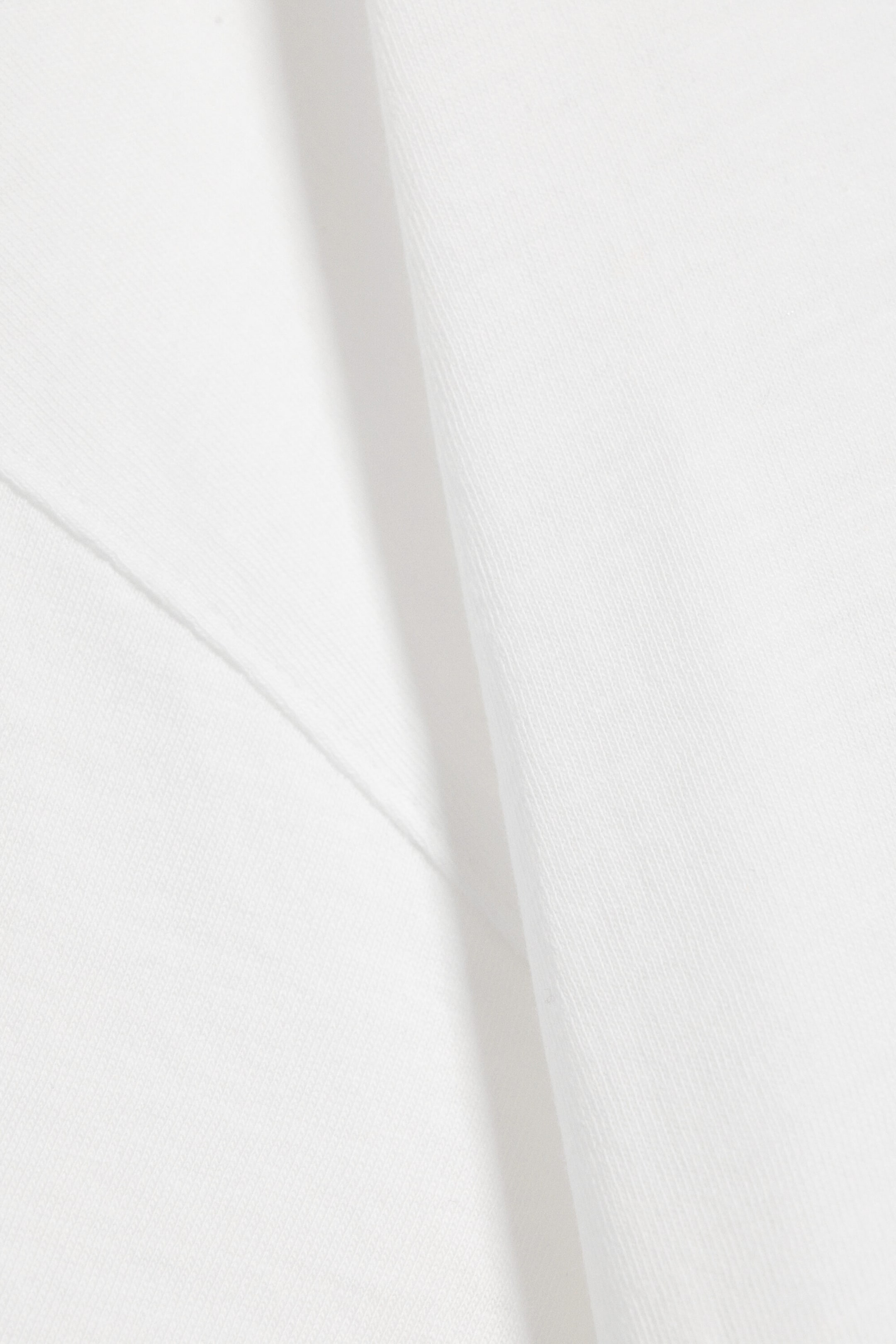 Gebroken wit - Oversized T-shirt met boothals - 5