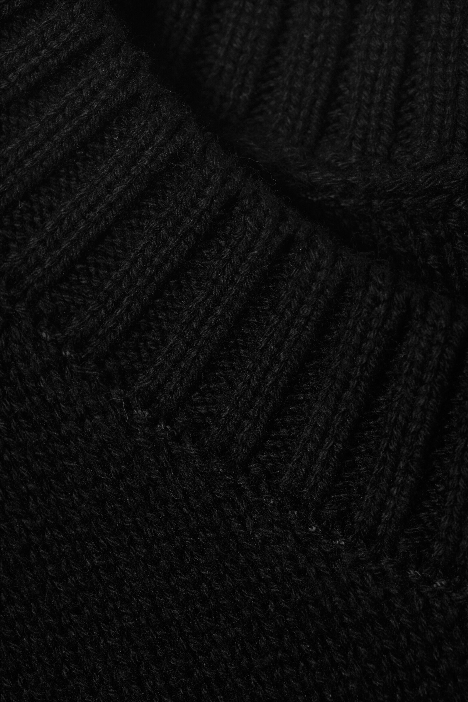 Felpa in cotone Heavyweight - Nero/Dark Khaki Green - 6