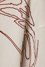 Ljusbeige - Street Print - Boxig tryckt långärmad topp - 6