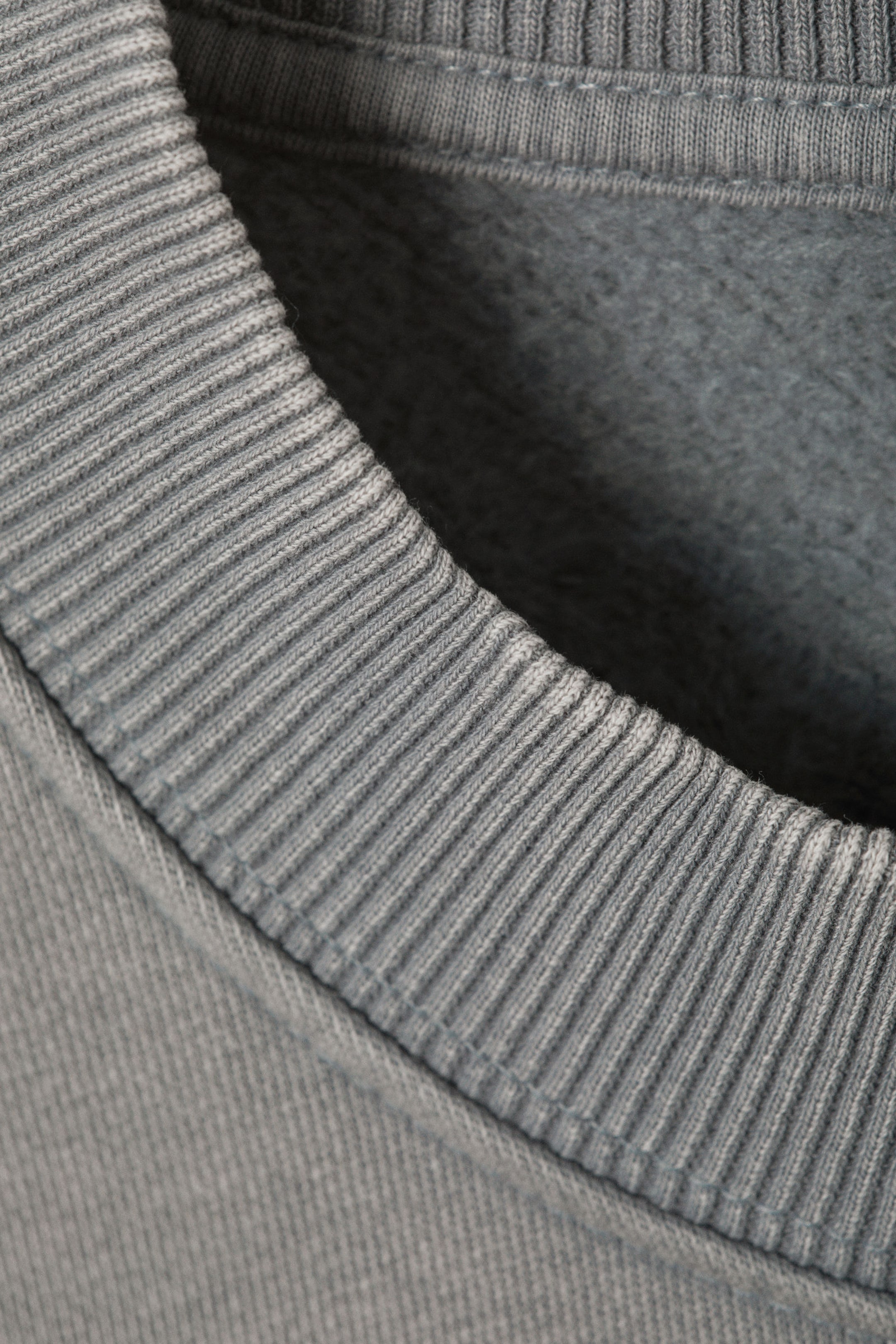 Tvättad Dimmig Grå - Sweatshirt med avslappnad passform - 2