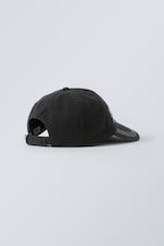 Schwarz - Besticktes Baumwoll-Basecap Standard - 1