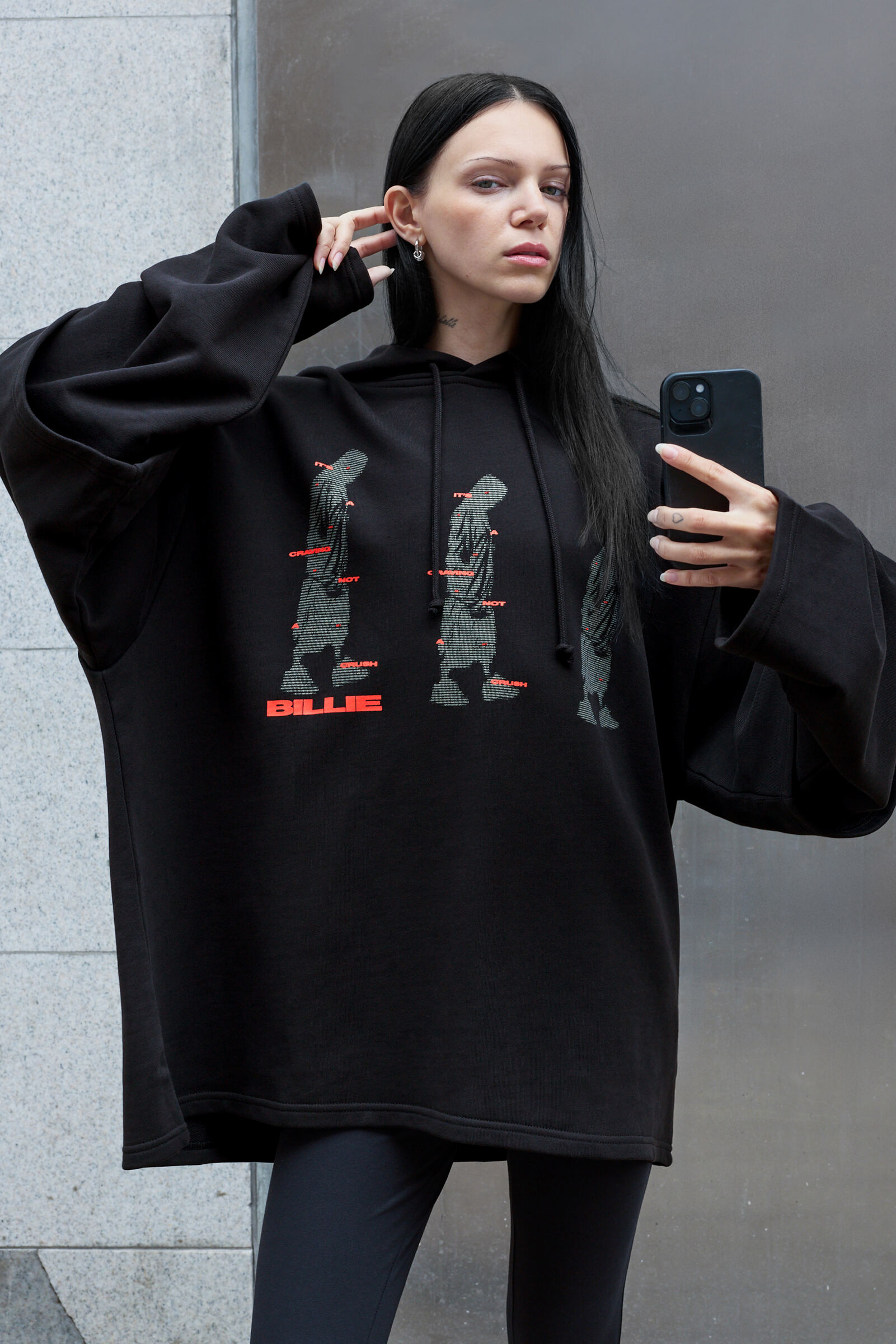 BILLIE MEGA OVERSIZED HOODIE
