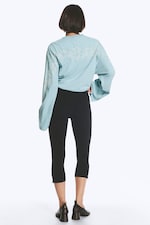 Schwarz - Leggings mit Slim Fit in 7/8-Länge - 3