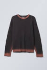 Plum/Coral - Cypher Graphic Knit Sweater - 0