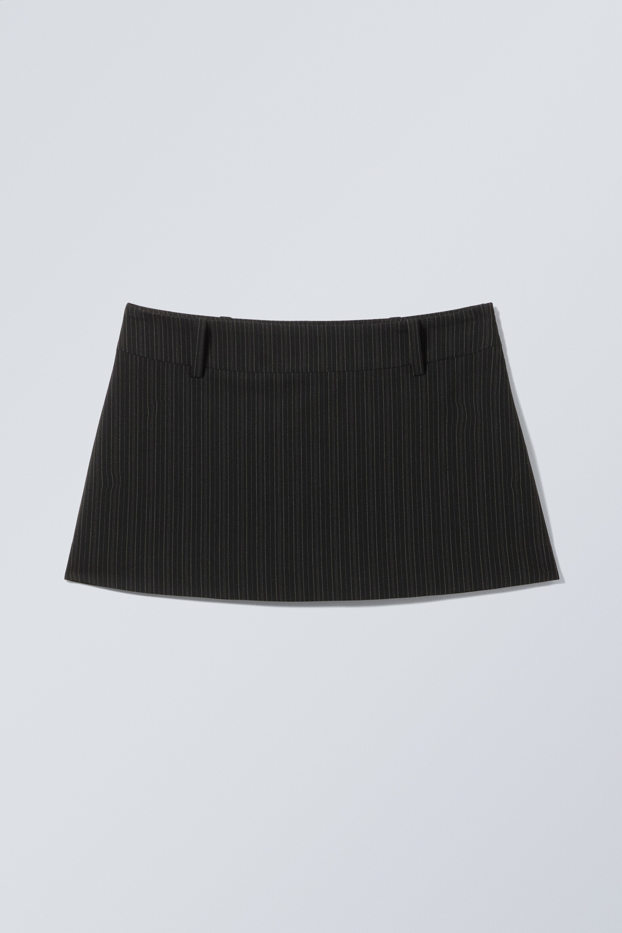 Преглед на по-голямо изображение: Low Waist Mini Skirt - Black - ЖЕНИ | H&M BG 1