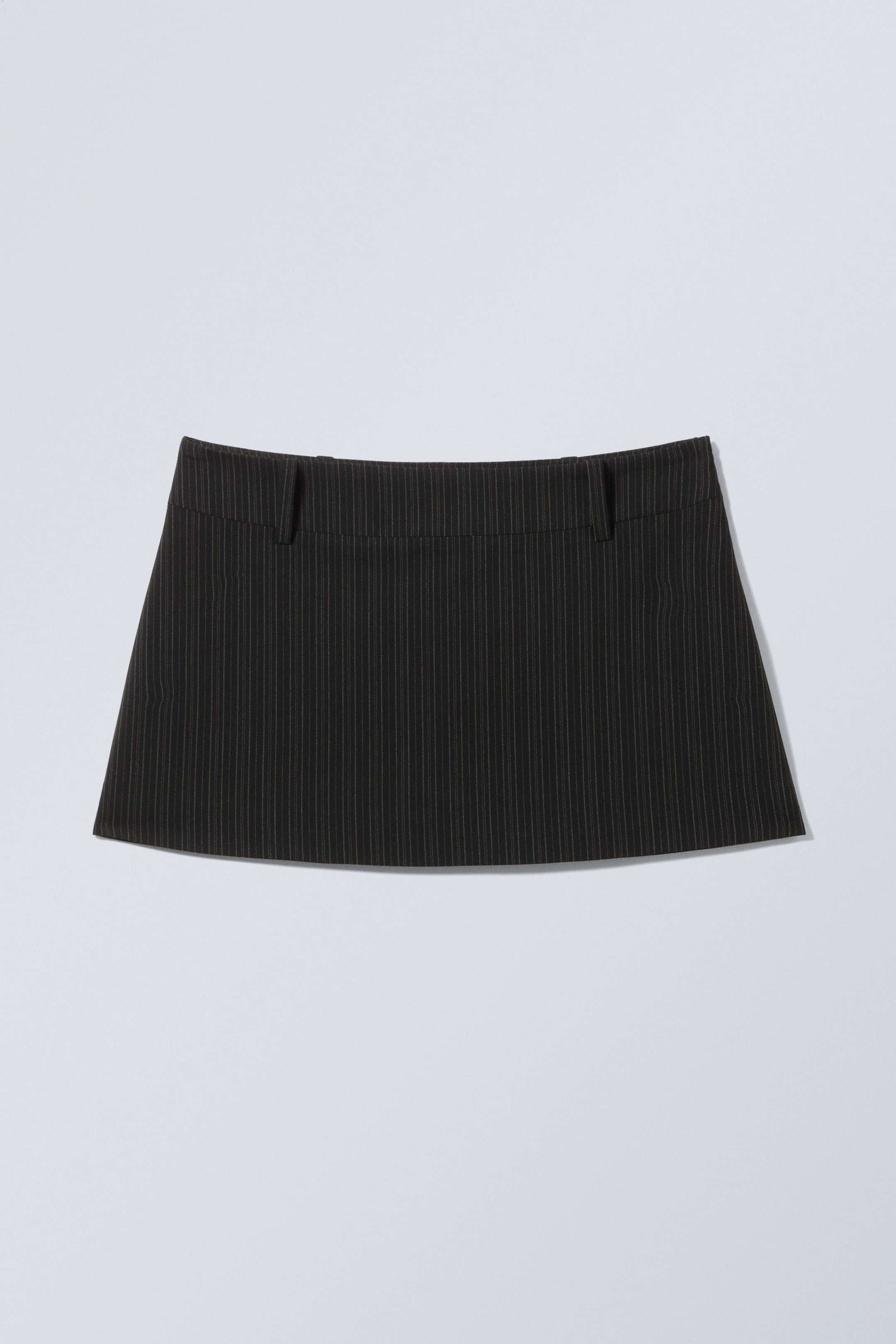 Zwart - Minirok met lage taille - 3