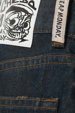 Soul Blue - Mörkblå - Looser Regular Waist Loose Straight Jeans - 1