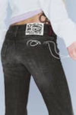 Mabel Black - Black - Booty Bei Low Waist Skinny Bootcut Jeans - 3