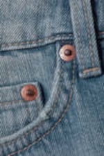 Blue Fade - Mittelblau - Monterey Low Rise Denim Shorts - 6