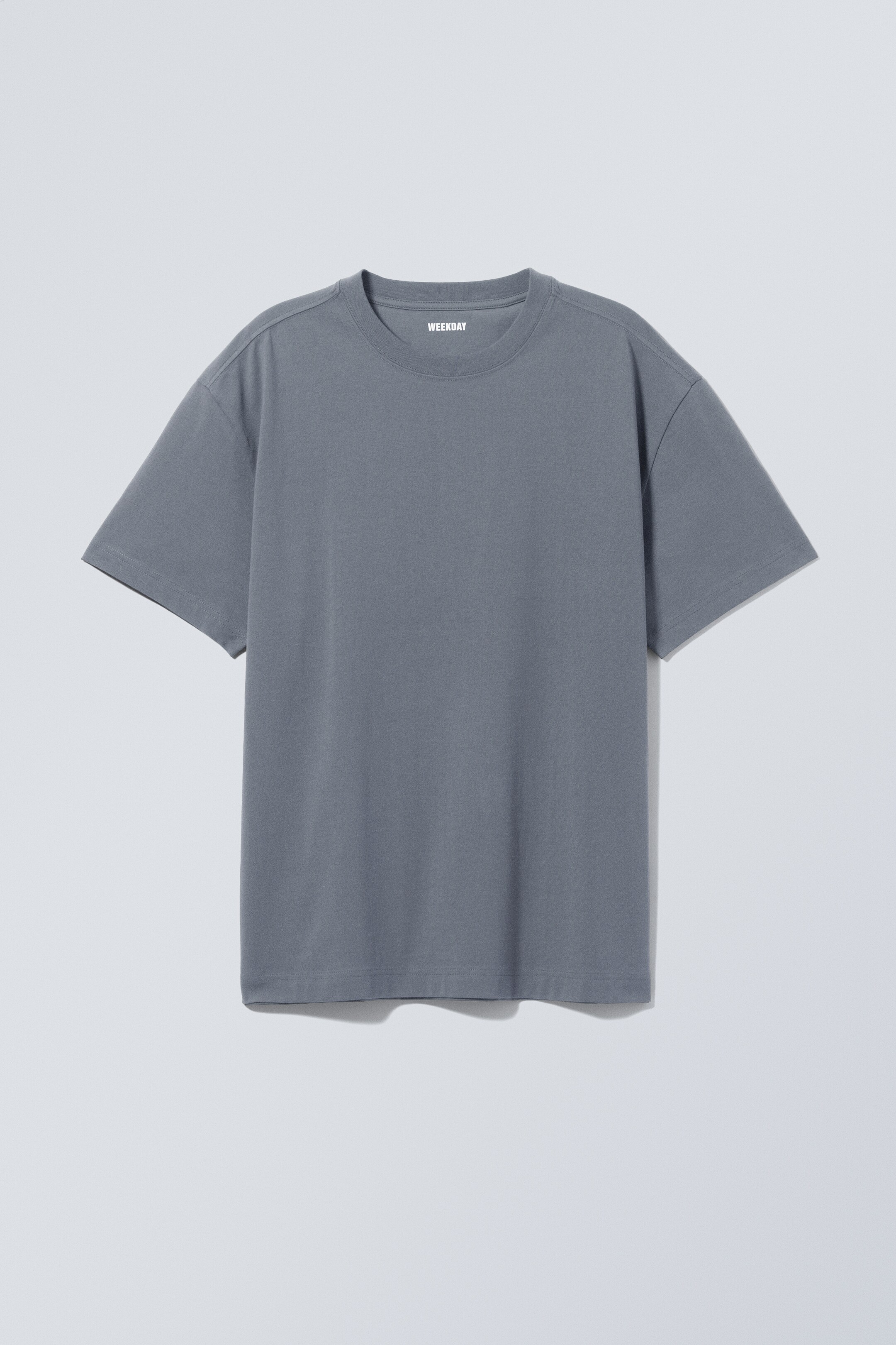 Grotere afbeelding bekijken: Oversized Heavyweight T-shirt - Dusty Grey - HEREN | H&M BE 1