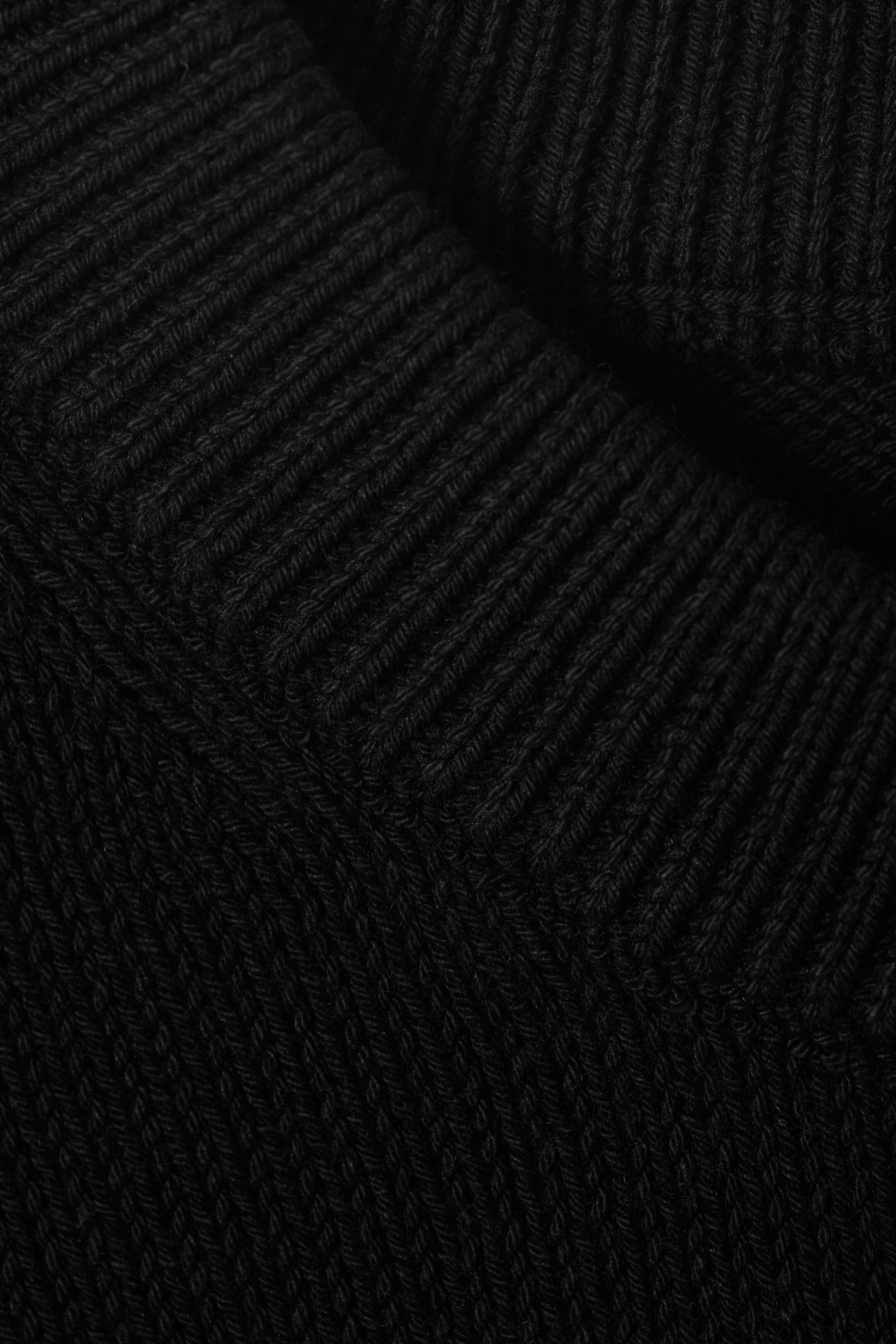 Ver imagem maior: Camisola de malha de algodão oversized quadrada - Preto - HOMEM | H&M PT 2