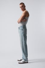 Verona blue - Space avslappet rett jeans med mellomhøyt liv - 2
