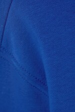 Bleu Klein - Sweat standard en coton éponge léger - 1