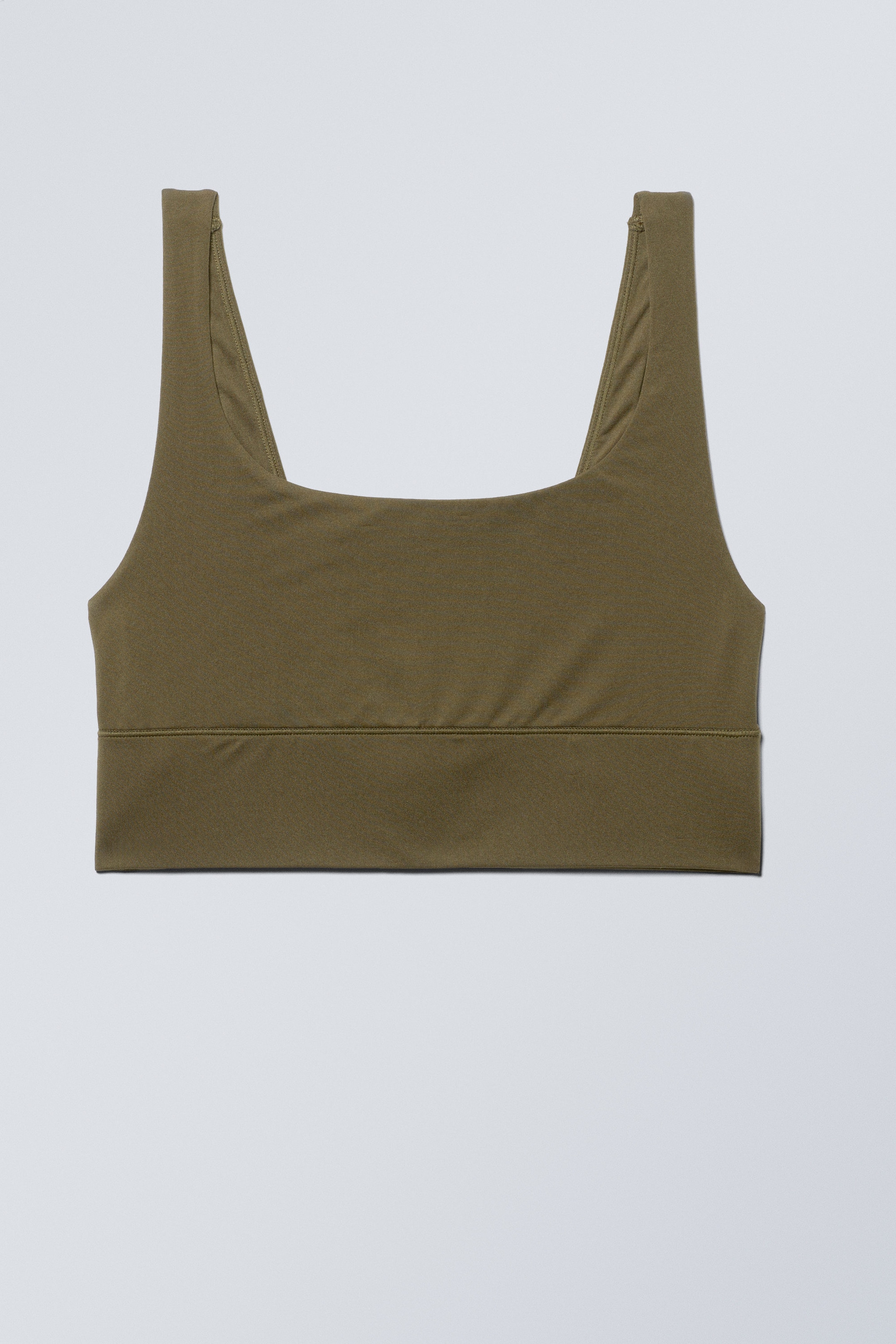Dunkles Khakigrün - Soul – Soft-BH mit tiefem U-Ausschnitt - 1