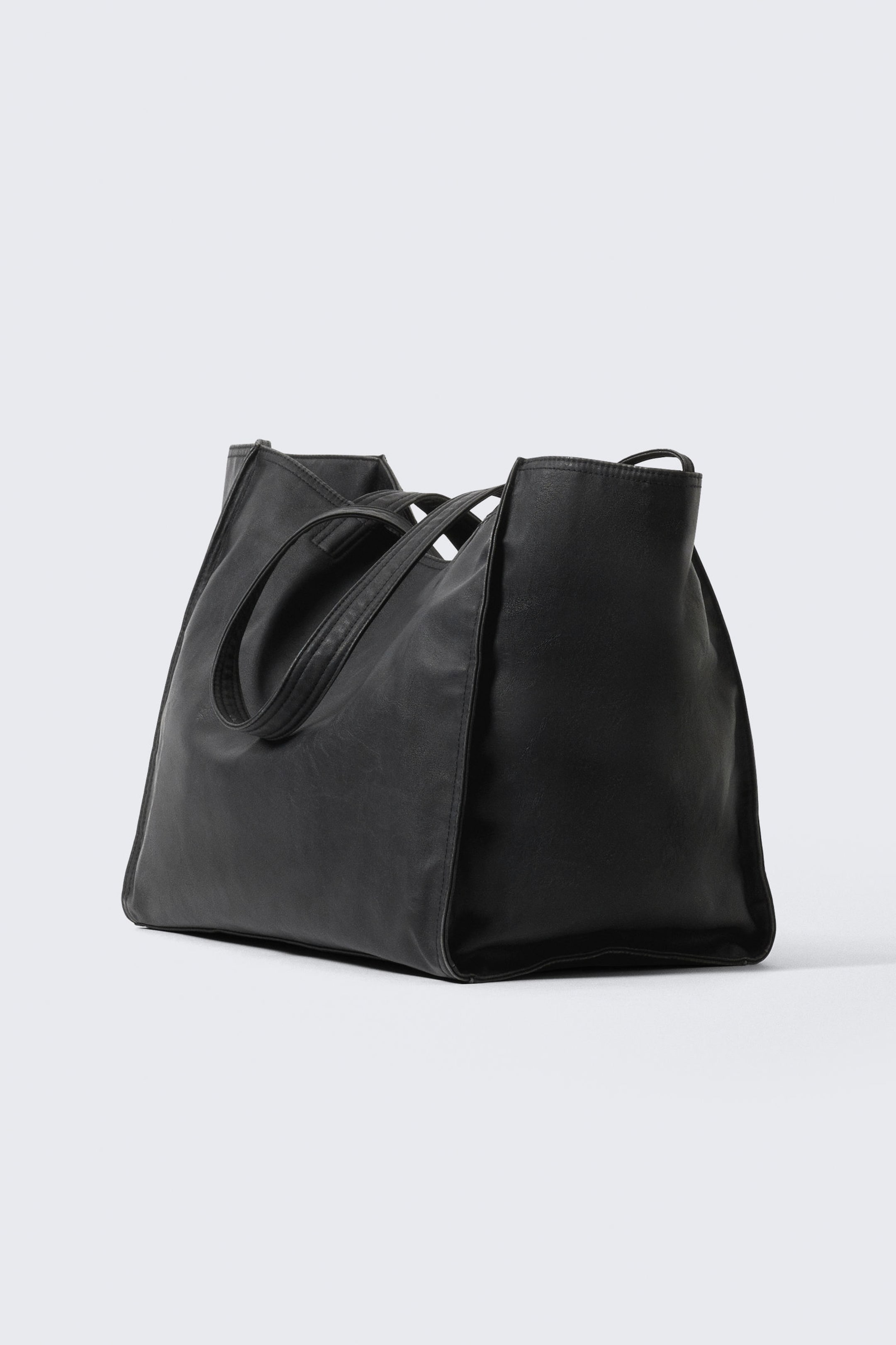 #272628 - Stor Tote-väska i Konstläder - 2