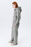 simon scuba zip hoodie - Grey Melange | Weekday WW