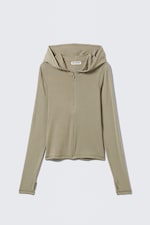 Light Mole - Slim Fit Lyocell Zip Hoodie - 0