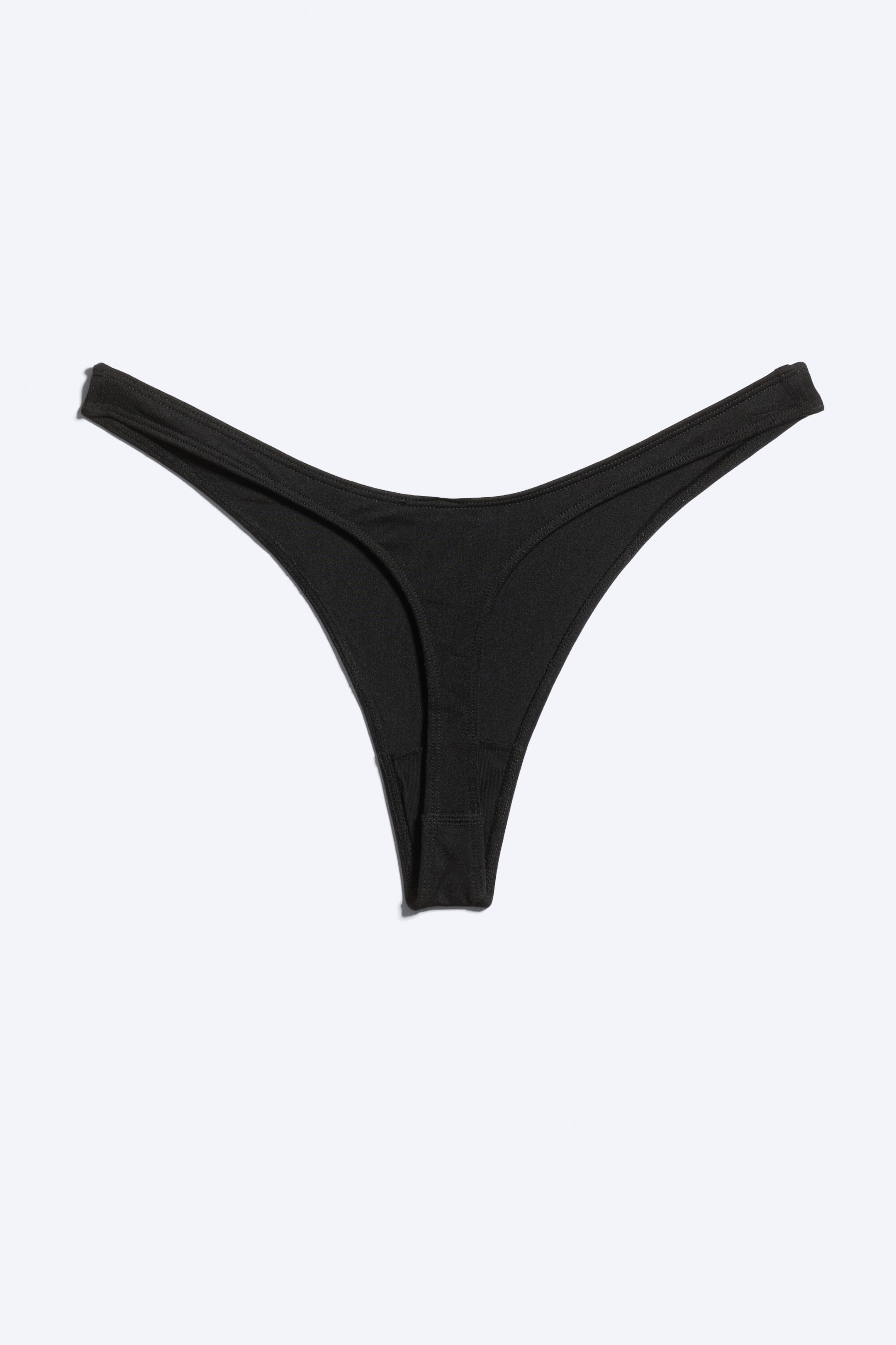 Black - Micro Thong - 4