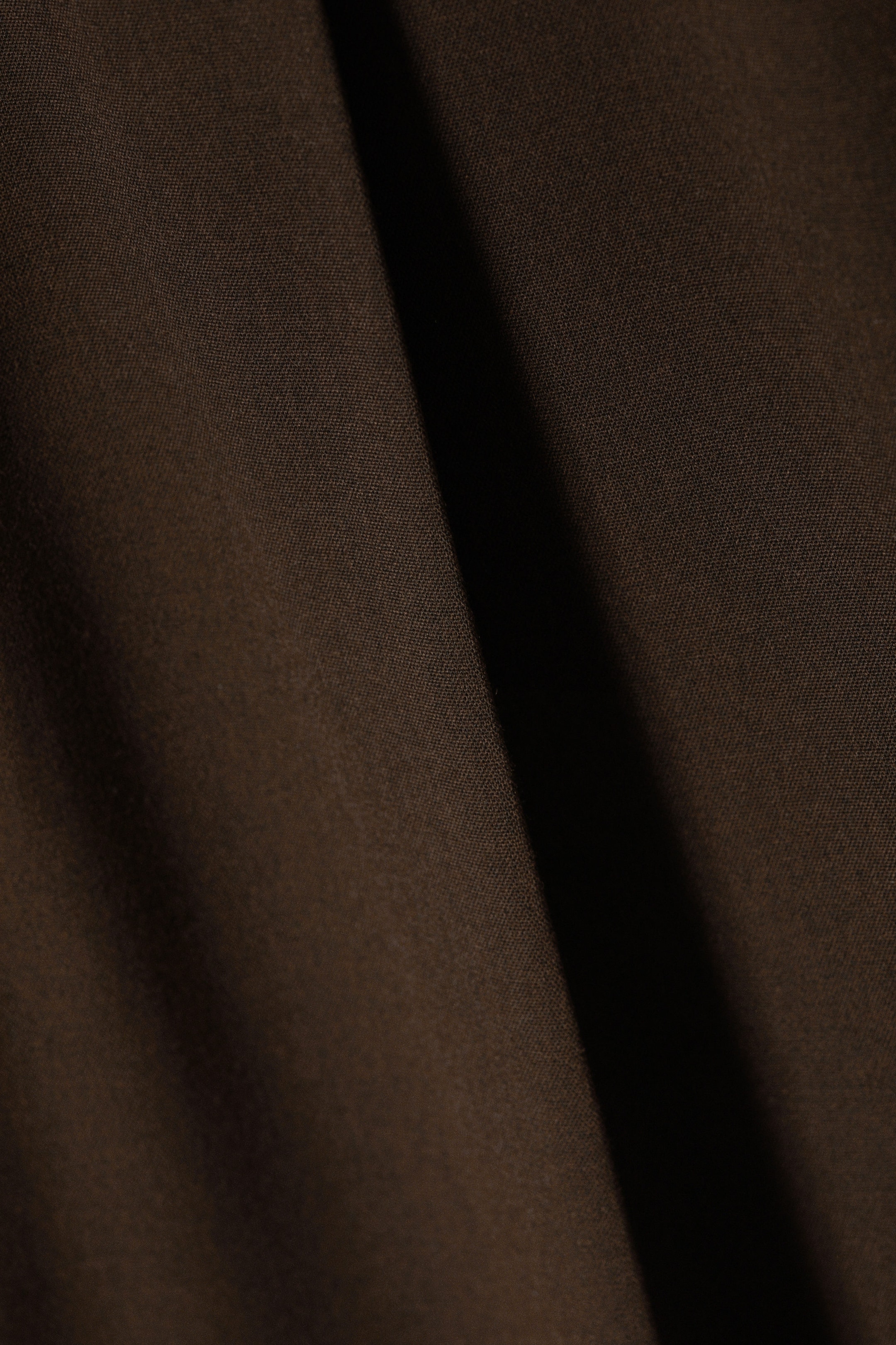 Dark Brown - Uno Loose Suit Trousers - 2