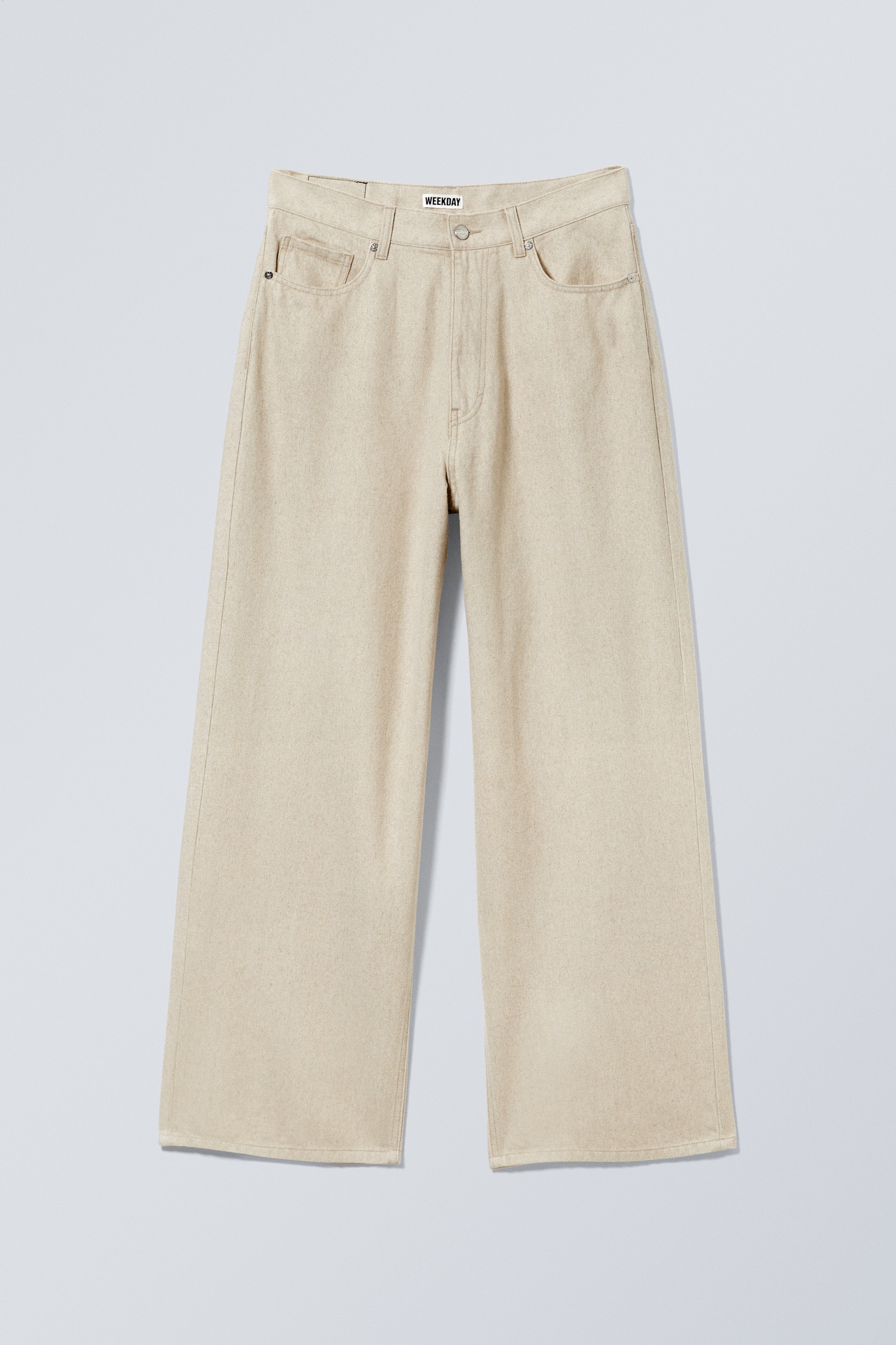 Ingrandisci l'immagine: Baggyhose Astro aus Leinenmischung - Ecru - UOMO | H&M CH 1