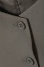 Dark Grey - Slim Suiting Waistcoat - 1