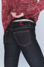 Waschung "Blue Top" - Booty Bei – Low Waist Skinny Bootcut Jeans - 2