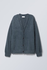 Midnight Blue - Igor Relaxed Cardigan - 0