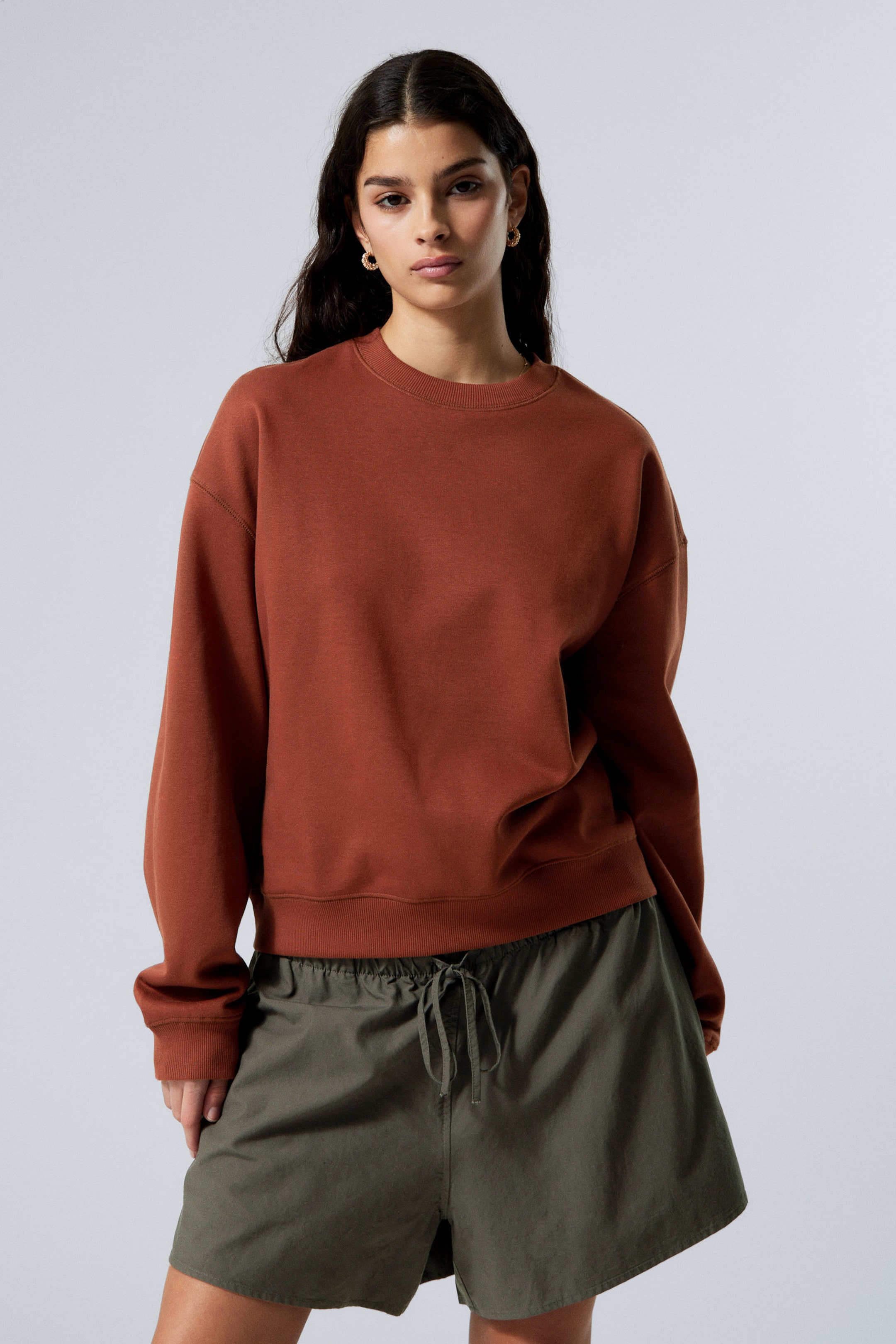 Rostbraun - Sweatshirt Standard Essence - 1