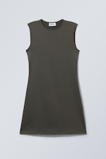 Dunkelgrau - Ärmelloses Kleid Johanna - 0