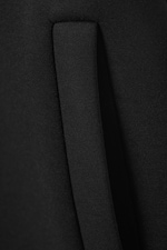 Black - Loose Fit Scuba Shorts - 4