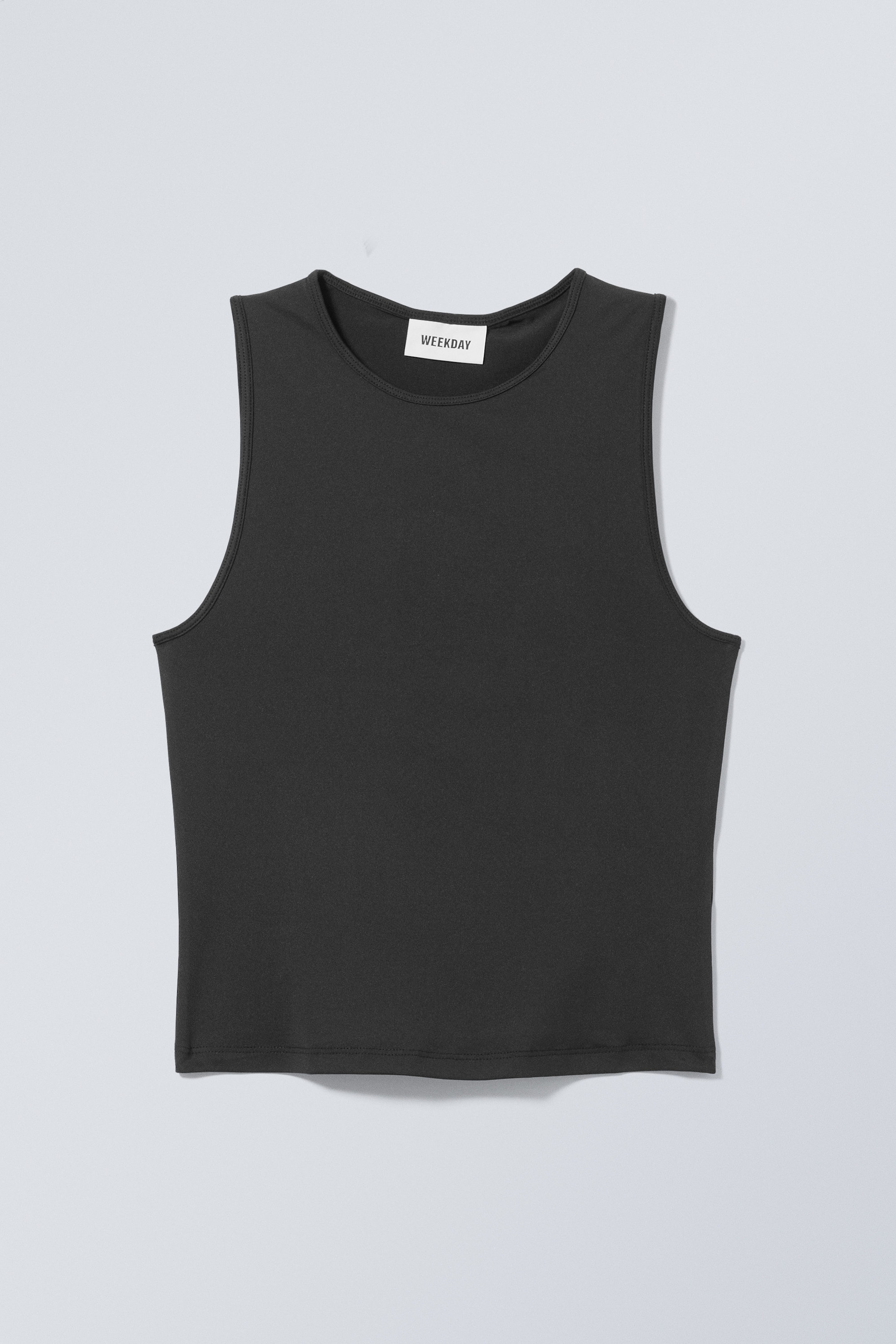 Zwart - Fijne tanktop - 0