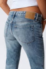 Blue Stream - Mittelblau - Nova Low Waist Slim Bootcut Leg Jeans - 8