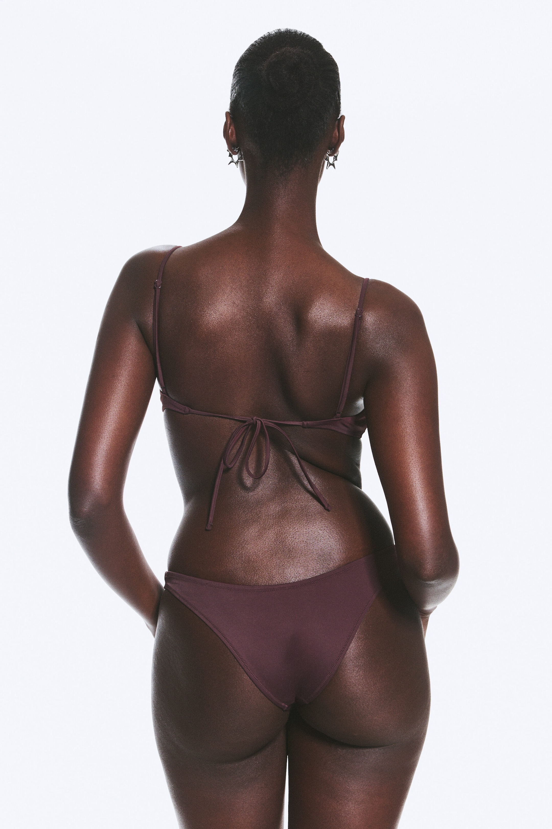Donkerrood - Braziliaanse bikinislip - 1