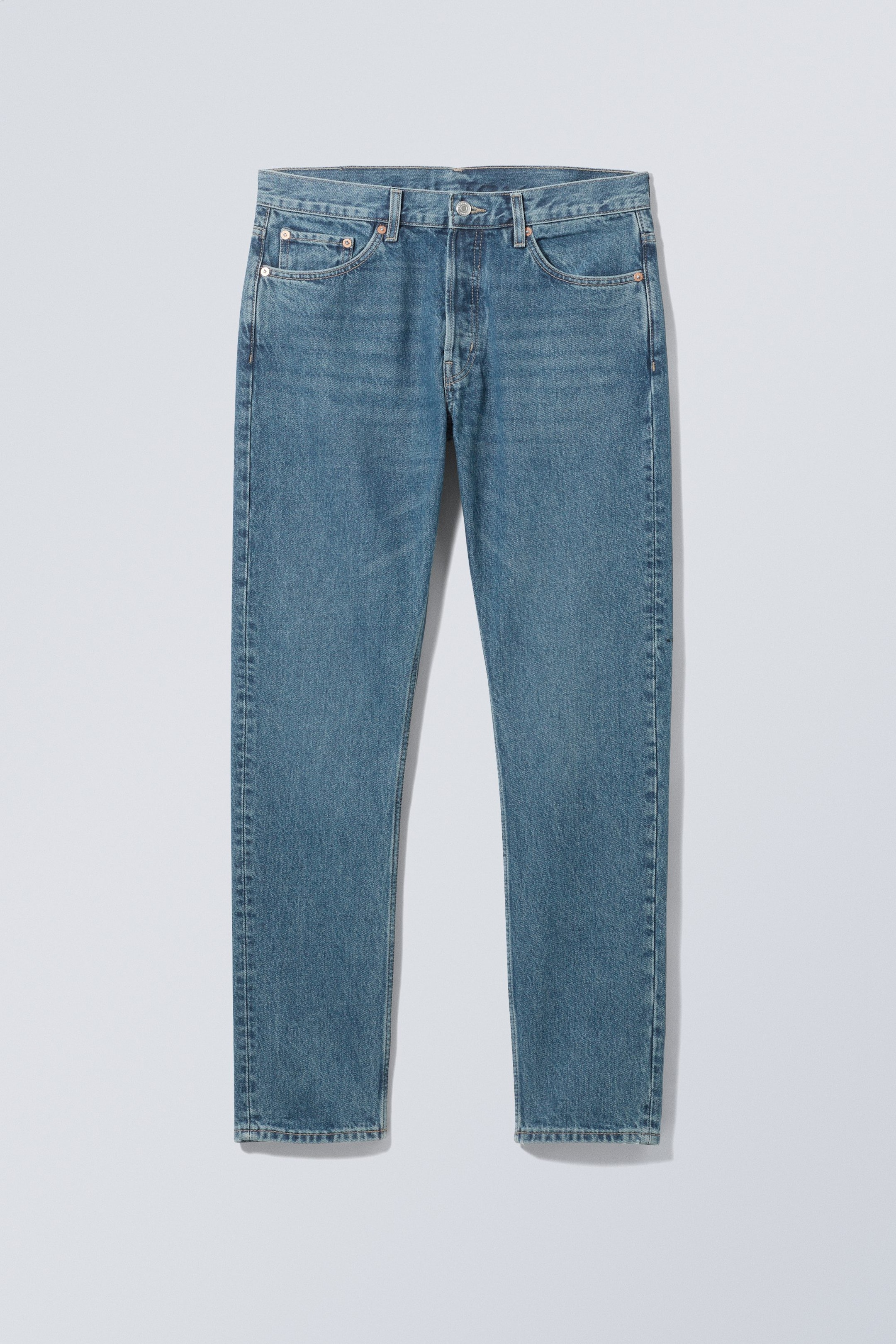 Deep blue - Pine Regular Tapered Jeans - 0