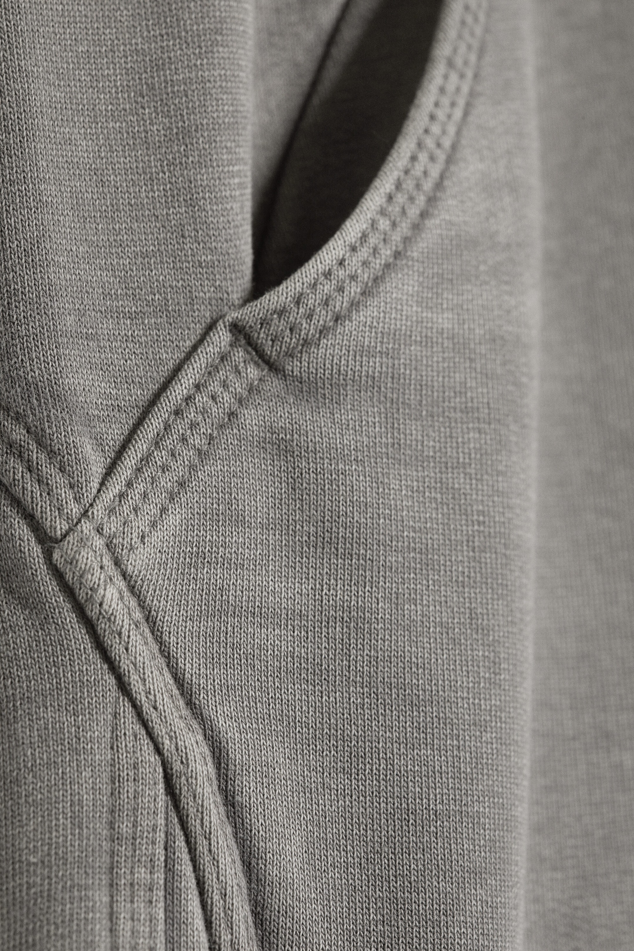 Ausgewaschenes Grau - Jogginghose mit Relaxed Fit - 6