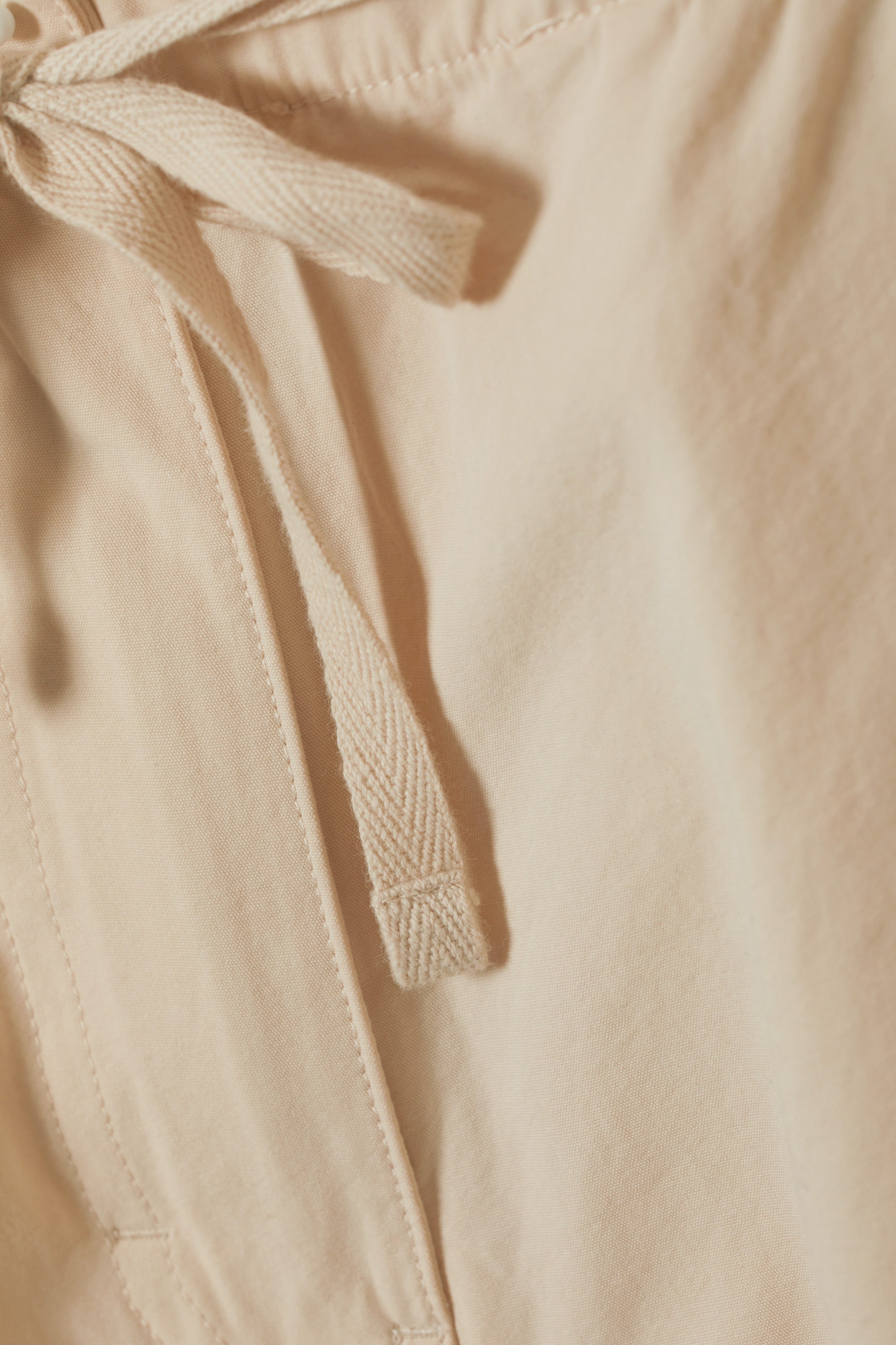 Ecru - Skyler Parachute Trousers - 1